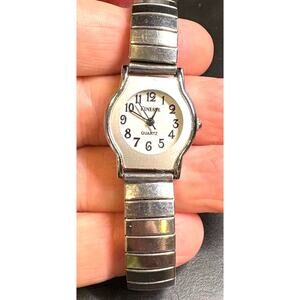 Women's New 23mm Silver Tone Finesse Watch, Expansion Band